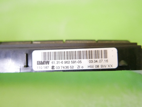 Przełącznik grzania foteli pdc off 61.31-6962591-05 BMW E91 325d 04-08