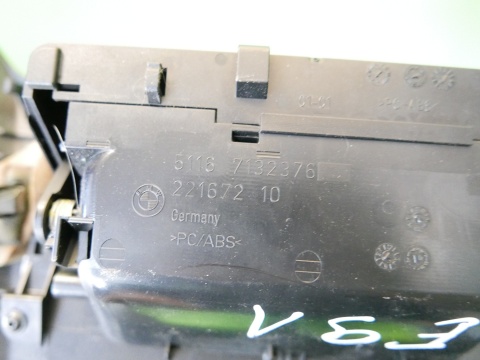 Nakładka dekor ramka tunelu 51.16-6982446 BMW E91 325d KOMBI 04-08