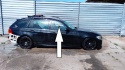 Szyba drzwiowa prawa przód BMW E91 325d 5D KOMBI 04-08