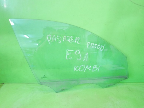 Szyba drzwiowa prawa przód BMW E91 325d 5D KOMBI 04-08