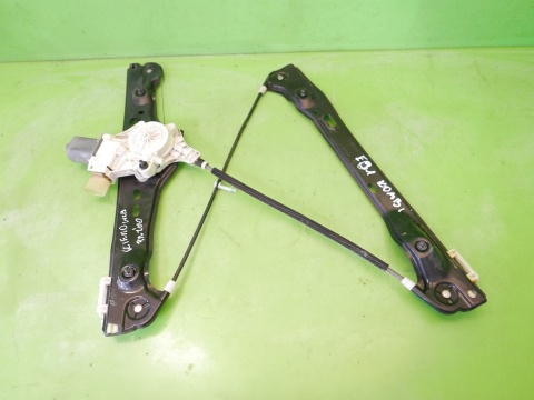 Mechanizm podnośnik szyby lewy przód 6pin BMW E91 325d 04-08