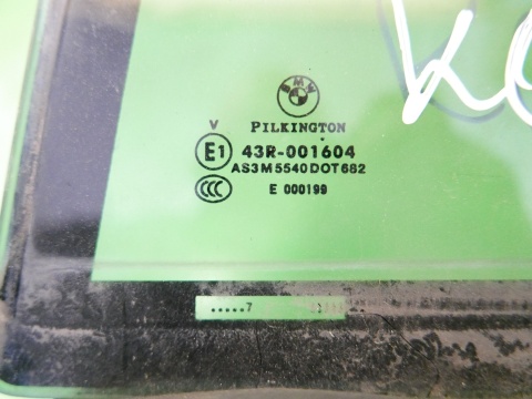 Szyba drzwiowa lewa tył mała as3 BMW E91 325d 5D KOMBI 04-08