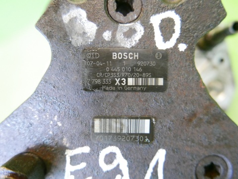 Pompa wtryskowa 7798333 0445010146 BMW E91 325d 3.0 D M57 04-08