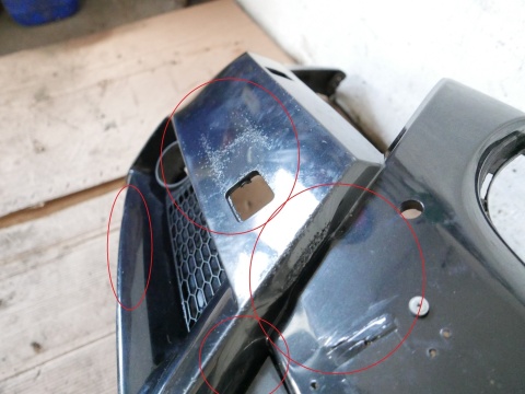 Zderzak przód przedni mpakiet 475/9 BMW E91 325d KOMBI 04-08