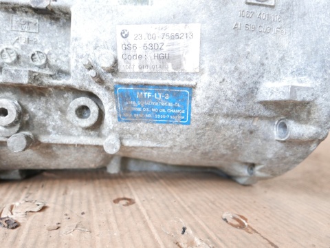 Skrzynia 6 biegów HGU 7565213 BMW E91 325d 3.0 D M57 04-08