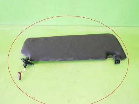 Osłona przeciwsłoneczna lewa mpakiet czarna BMW E91 325d 04-08