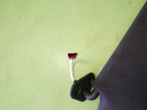 Osłona przeciwsłoneczna prawa mpakiet czarna BMW E91 325d 04-08