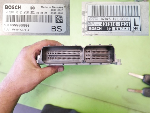 Zestaw startowy do odpalenia 0281012250 HONDA FRV FR-V I BE5 2.2 i-CDTI