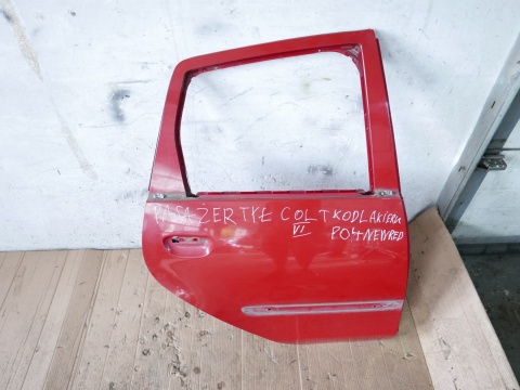 Drzwi prawe tył tylne P04 MITSUBISHI COLT VI Z30 CZ5 HB 5D 04-08