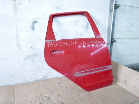 Drzwi prawe tył tylne P04 MITSUBISHI COLT VI Z30 CZ5 HB 5D 04-08