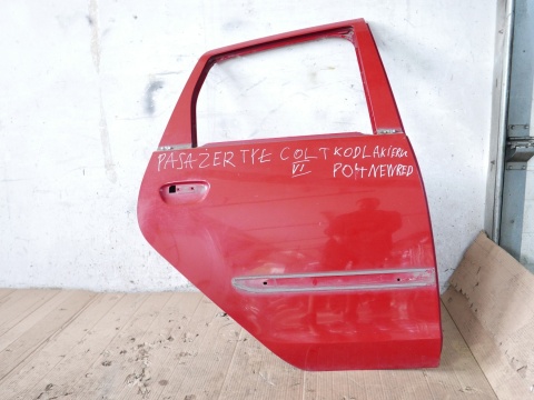 Drzwi prawe tył tylne P04 MITSUBISHI COLT VI Z30 CZ5 HB 5D 04-08