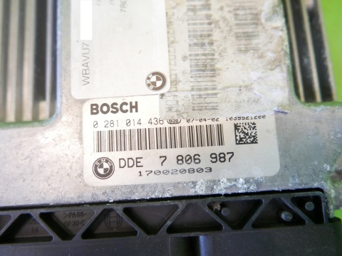 Komputer moduł sterownik silnika ecu 7806987 BMW E91 325d 3.0 D M57 306D3