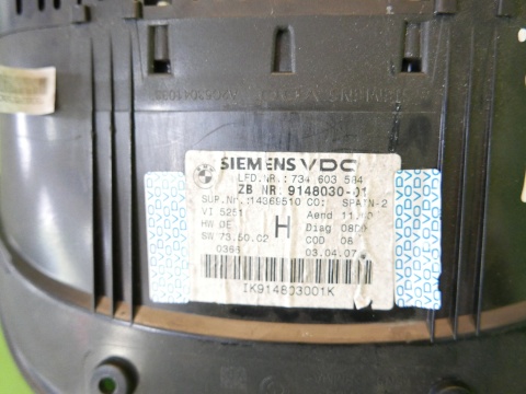 Licznik zegary 9148030-01 BMW E91 325d 3.0 D M57 04-08