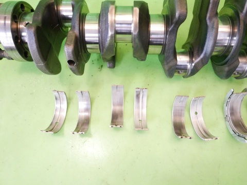 Wał korbowy + panewki 7792608 BMW E91 325d 3.0 D M57 M57N2 M57D30 306D3 04-