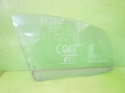 Szyba drzwiowa prawa przód duża MITSUBISHI COLT VI Z30 CZ5 HB 5D 04-08