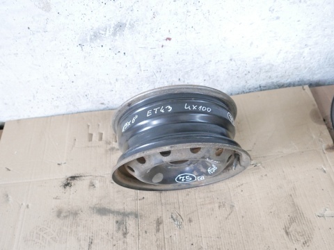 Felga stalowa 15 15X6 4x100 et43 RENAULT SCENIC I FL 99-03