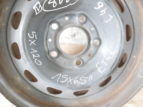 Felga stalowa 15 15x6,5 5x120 et42 is42 1095004 BMW E46 98-01