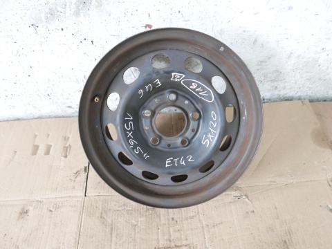 Felga stalowa 15 15x6,5 5x120 et42 is42 1095004 BMW E46 98-01