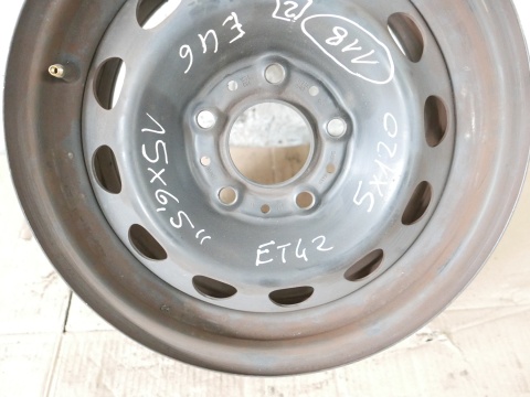 Felga stalowa 15 15x6,5 5x120 et42 is42 1095004 BMW E46 98-01