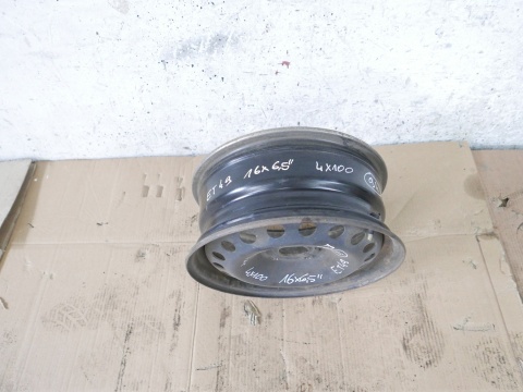 Felga stalowa 16 4x100 16x6,5 et49 RENAULT MEGANE II 02-06