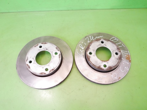 Tarcze hamulcowe przód 257mm MITSUBISHI COLT VI Z30 CZ5 1.3 04-08