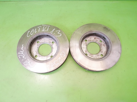Tarcze hamulcowe przód 257mm MITSUBISHI COLT VI Z30 CZ5 1.3 04-08