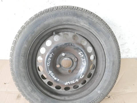 Koło zapasowe dojazdowe 15 15x6 4x100 et49 195/60R15 OPEL ASTRA G II