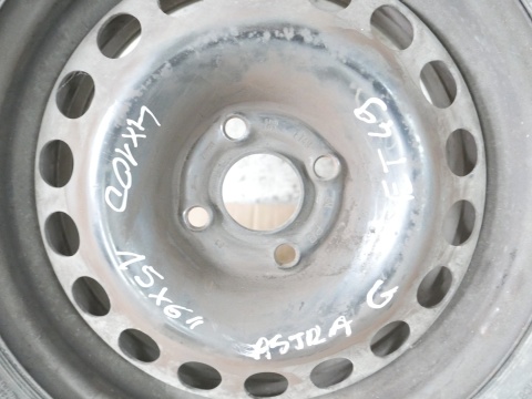 Koło zapasowe dojazdowe 15 15x6 4x100 et49 195/60R15 OPEL ASTRA G II