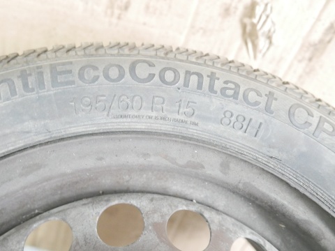 Koło zapasowe dojazdowe 15 15x6 4x100 et49 195/60R15 OPEL ASTRA G II
