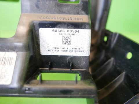 Ramka deski konsli radia panelu nawiewu 9151327 MINI COOPER R56 06-10