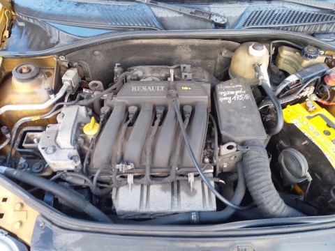 Silnik słupek 1.6 16V K4M748 79kW 107KM RENAULT CLIO II PHI 98-01 Odpala