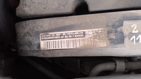 Silnik słupek VW GOLF V 1K 2.0 TDI AZV 136KM 100kW odpala