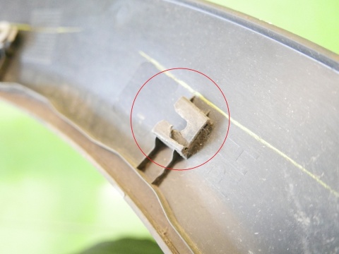 Sierp listwa nakładka błotnika prawa tył 7157106 MINI COOPER R56 06-10