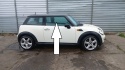 Szyba drzwiowa prawa przód MINI COOPER R56 HB 3D 06-10