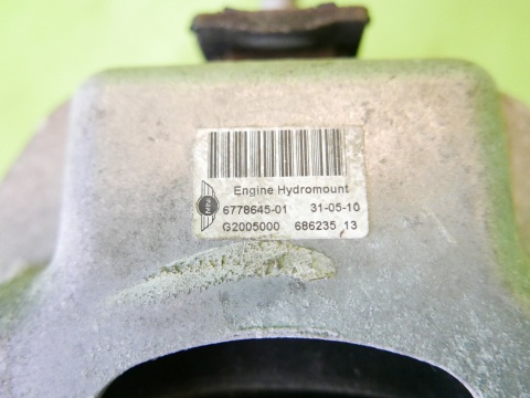 Poduszka silnika prawa 6778645-01 MINI COOPER R56 1.6 06-10