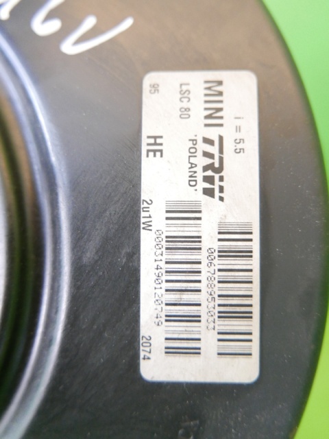 Serwo servo hamulcowe TRW LSC80 i=5.5 MINI COOPER R56 1.6 06-10