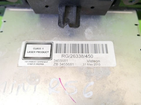 Radio odtwarzacz płyt cd wyświetlacz Visteon MINI COOPER R56 1.6 06-10