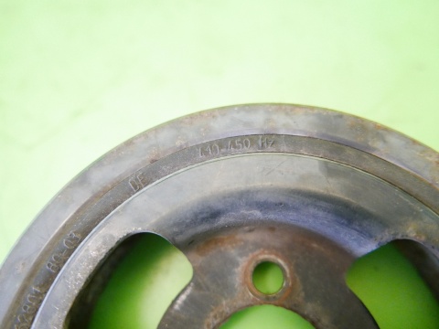 Koło pasowe wału V756280180-03 MINI COOPER R56 1.6 06-10