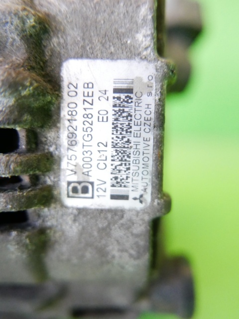 Alternator V757692180 A003TG5281ZEB MINI COOPER R56 1.6 06-10