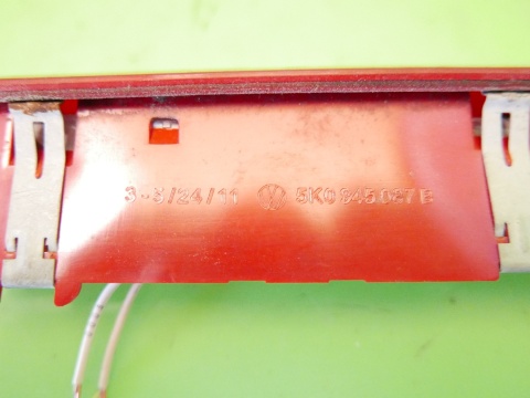 Lampa lampka światło stop stopu 5K0945087B VW POLO 6R V 5D HB 09-14
