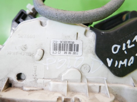 Zamek drzwi przód lewy 7 pin 5K1837015B VW POLO 6R V 5D HB 09-14
