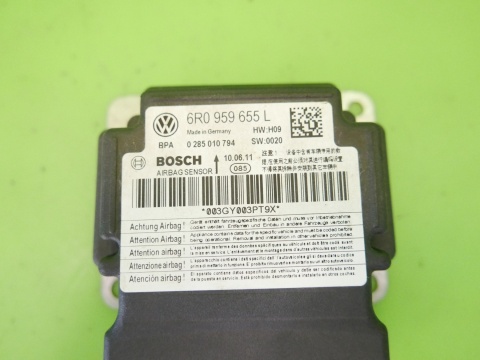Moduł sensor poduszek airbag 6R0959655L 0285010794 VW POLO 6R V 09-14