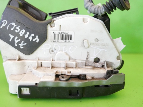 Zamek drzwi prawy tył 5K4839016F 7 pinów VW POLO 6R V 5D HB 09-14