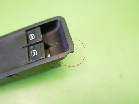 Panel przełącznik szyb przód lewy 1K3959857A VW POLO 6R V 09-14