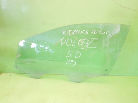 Szyba drzwi przód lewa 6R0845201A VW POLO 6R V 1.2 12V 09-14