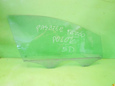 Szyba drzwi przód prawa 6R6845202A VW POLO 6R V 5D HB 09-14