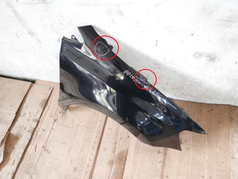 Blotnik przód przedni prawy LC9X VW POLO 6R V 1.2 12V 5D HB 09-14