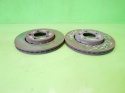 Tarcze hamulcowe przód wentylowane 255mm VW POLO 6R V 1.2 12V 5D HB 09-14