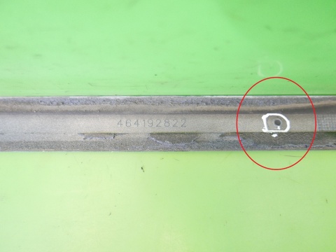 Listwa drzwi tył prawa Z157 OPEL VECTRA C FL SEDAN 05-08