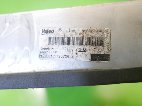 Parownik chłodniczka klimatyzacji N6612320656 OPEL VECTRA C FL 1.8 16V 05-